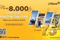 LPBank xây dựng chính sách ưu đãi giảm lãi suất cho vay hạn mức 5.000 tỷ đồng đối với khách hàng doanh nghiệp và 3.000 tỷ đồng đối với khách hàng cá nhân.