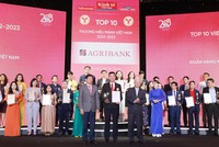 Agribank lọt Top 10 thương hiệu mạnh Việt Nam 2023
