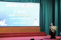 Bà Trịnh Như Quỳnh, Giám đốc Đối ngoại, Ngân hàng Standard Chartered Việt Nam phát biểu tại sự kiện