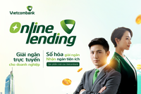 Vietcombank ra mắt Online Lending (Giải ngân trực tuyến) –Số hóa giải ngân-nhận ngàn tiện ích