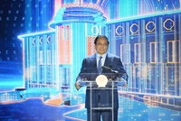 Thủ tướng Chính phủ Phạm Minh Chính - Trưởng ban chỉ đạo của Chính phủ về phát triển khoa học công nghệ, đổi mới sáng tạo, chuyển đổi số và Đề án 06 phát biểu tại sự kiện.