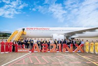 Sun PhuQuoc Airways đón Airbus A321NX đầu tiên, khởi đầu cho đội 8 tàu bay cất cánh trong năm 2025