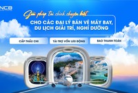Với giải pháp chuyên biệt từ NCB, các đại lý bán vé có thể chủ động thanh khoản mùa cao điểm