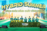 Đại diện Lãnh đạo BIDV và khách mời khởi động chiến dịch Hybrid Summer và giải chạy BIDV Run - Vì cuộc sống Xanh 2026