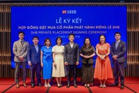 VinaCapital, Dragon Capital, KIM… nhiều quỹ lớn tại buổi lễ ký hợp đồng đặt mua cổ phần phát hành riêng lẻ SHB