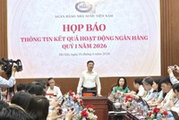Tính đến ngày 31/3/2026, dư nợ tín dụng toàn hệ thống đạt trên 19,18 triệu tỷ đồng, tăng 3,18% so với cuối năm 2025