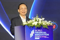 TS. Đào Minh Tú, Phó Chủ tịch kiêm Tổng thư ký Hiệp hội Ngân hàng phát biểu khai mạc Sự kiện.