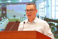 Chủ tịch HĐQT VietinBank Trần Minh Bình phát biểu tại Hội nghị