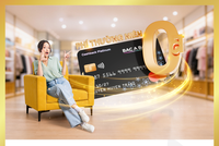 Mở thêm thẻ, thêm ưu đãi cho chủ thẻ tín dụng BAC A BANK MASTERCARD