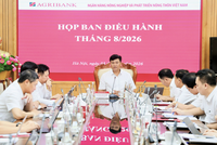 Ông Phạm Toàn Vượng, Phó Bí thư Đảng ủy, Thành viên HĐTV, Tổng Giám đốc Agribank phát biểu khai mạc Hội nghị