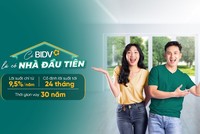 BIDV triển khai gói vay ưu đãi tiếp sức nhu cầu an cư đích thực