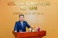 Phó Thống đốc NHNN Nguyễn Ngọc Cảnh phát biểu khai mạc Hội nghị