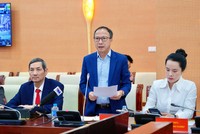 Ông Nguyễn Thanh Nghị, Tổng giám đốc Thiên Minh Rating (TMR) phát biểu tại Hội nghị