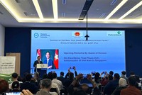 Đại sứ Việt Nam tại Singapore Trần Phước Anh phát biểu tại diễn đàn 