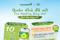 Vietcombank đồng hành cùng Fan Meeting đầu tiên của Quán Nhà Haha, mang hàng nghìn cơ hội gặp gỡ, giao lưu cho khách hàng yêu thích chương trình 