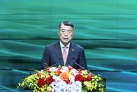 Thủ tướng Chính phủ Lê Minh Hưng phát biểu chỉ đạo tại Lễ công bố sản phẩm đạt Thương hiệu quốc gia Việt Nam lần thứ 10