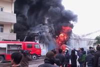 Bảo Việt bảo hiểm cho nhà xưởng vụ cháy tại Công ty Len Hà Đông 