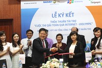 Bảo Việt Nhân thọ tài trợ cho cuộc thi ViOlympic