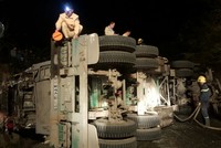 Hiện trường vụ tai nạn (Ảnh: internet)