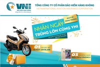 Bảo hiểm Hàng Không khuyến mại Nhắn ngay trúng lớn