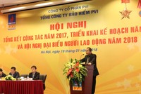 Năm 2017, Bảo hiểm PVI đạt tổng doanh thu 8.206 tỷ đồng