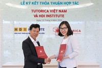 HDI Institute ký hợp tác với Tutorica về đào tạo bảo hiểm online