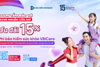 Giảm tới 15% phí Bảo hiểm sức khỏe VBICare 