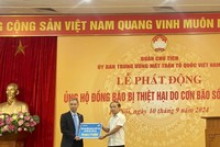 Bảo Việt ủng hộ 5 tỷ tới đồng bào bị thiệt hại do bão số 3 