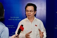 ĐBQH Hoàng Văn Cường (đoàn Hà Nội) - Ảnh: M.M