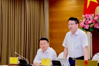 Thứ trưởng Bộ Kế hoạch và Đầu tư Trần Quốc Phương tại buổi họp báo Chính phủ tháng 6/2022 chiều tối 4/7/2022.