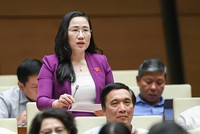 ĐBQH Nguyễn Thị Thuỷ (đoàn Bắc Kạn)