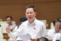 Đại biểu Quốc hội Trịnh Xuân An (đoàn Đồng Nai) phát biểu xây dựng dự thảo Luật Kinh doanh Bất động sản sáng 31/10 (Ảnh: quochoi.vn)