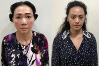Bị can Trương Mỹ Lan và Trương Huệ Vân, Chủ tịch và Tổng giám đốc Tập đoàn Vạn Thịnh Phát (Ảnh: Bộ Công an)