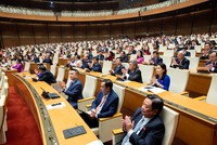 462/463 đại biểu Quốc hội đã bấm nút thông qua Nghị quyết về việc áp dụng thuế thu nhập doanh nghiệp bổ sung theo quy định chống xói mòn cơ sở thuế toàn cầu sáng 29/11 (Ảnh: quochoi.vn)