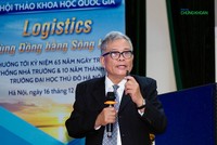 GS TS Đặng Đình Đào trình bày tham luận tại Hội thảo sáng 16/12 (Ảnh: M.Minh)