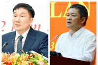 Ông Nguyễn Tuấn Anh và Phan Phong Phú, Phó Chủ tịch UBND tỉnh Gia Lai và Quảng Bình.