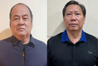 Ông Nguyễn Thanh Bình (trái) và ông Trần Anh Thư (Ảnh: Bộ Công an)