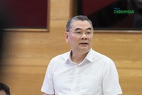 Trung tướng Tô Ân Xô khẳng định xử lý nghiêm tin xấu độc trên không gian mạng (Ảnh: M.Minh)