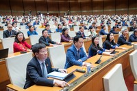 Quốc hội họp phiên bế mạc Kỳ họp thứ 7 sáng 29/6 (Ảnh: quochoi.vn)