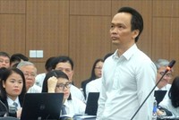 Cựu Chủ tịch HĐQT Tập đoàn FLC Trịnh Văn Quyết tại phiên tòa sơ thẩm hồi tháng 8/2024. 