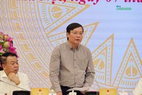 Thứ trưởng Bộ Nội vụ Trương Hải Long phát biểu tại họp báo