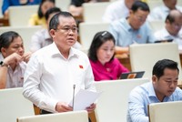 Đại biểu Nguyễn Tâm Hùng (đoàn Bà Rịa - Vũng Tàu) đề nghị không yêu cầu cụ thể quy mô vốn tối thiểu khi đầu tư vào ngành dược. 