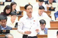 Đại biểu Mai Văn Hải (đoàn Thanh Hoá) cho rằng phạm vi thí điểm đất cho nhà ở thương mại đang quá rộng.