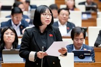 Đại biểu Nguyễn Thị Việt Nga (đoàn Hải Dương