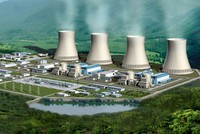 Phối cảnh dự án điện hạt nhân Ninh Thuận năm 2016 (Ảnh tư liệu)