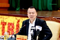 Thứ trưởng Bộ Tài chính Nguyễn Đức Chi tại họp báo chiều 3/4 (Ảnh: M.Minh) 