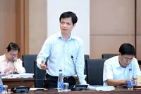 Đại biểu Nguyễn Hải Nam phát biểu chiều 20/5 (Ảnh: QH)