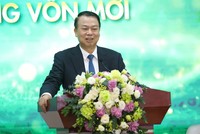 Thứ trưởng Bộ Tài chính Nguyễn Đức Chi phát biểu tại Tọa đàm "Lực đẩy dòng vốn mới" do báo Tài chính Đầu tư tổ chức sáng 23/7 (Ảnh: Dũng Minh)