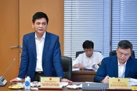 ĐBQH Nguyễn Lâm Thành (đoàn Thái Nguyên) phát biểu tại tổ sáng 21/10 (Anh: Phạm Thắng)