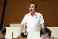 Đại biểu Hà Sỹ Đồng (đoàn Quảng Trị) phát biểu thảo luận chiều 29/10